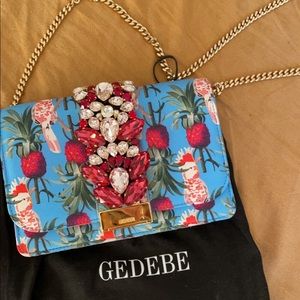 NWOT Gedebe Cockatoo Bag